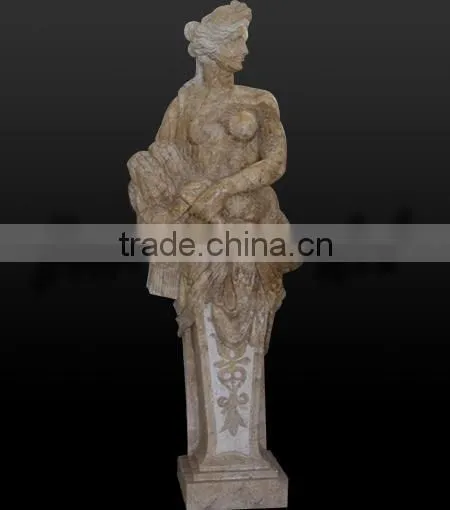 SKY-043 Famous Roman Gods Athena Coloured Marble Statues