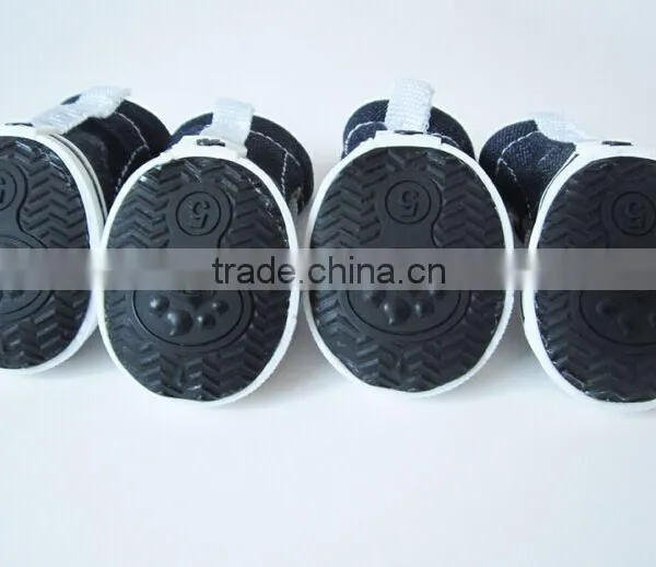 Pet Denim Puppy Sporty Shoes Boots photo-4