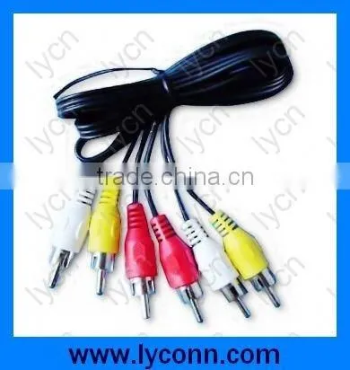 Audio Video Cable , 6RCA Plug