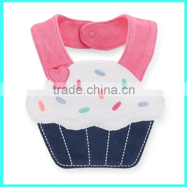 2015 New Design Monkey Girl Toddler Bibs, Waterproof Baby Bib photo-3