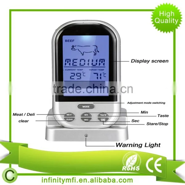 Cooking Thermometer Remote Oven Wireless Food Temperature photo-3