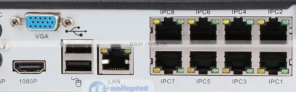 8Ch CCTV Camera Systems With 8PCS Dome P2P IP Cameras And 8ch NVR Supports PC&Mobile View photo-4