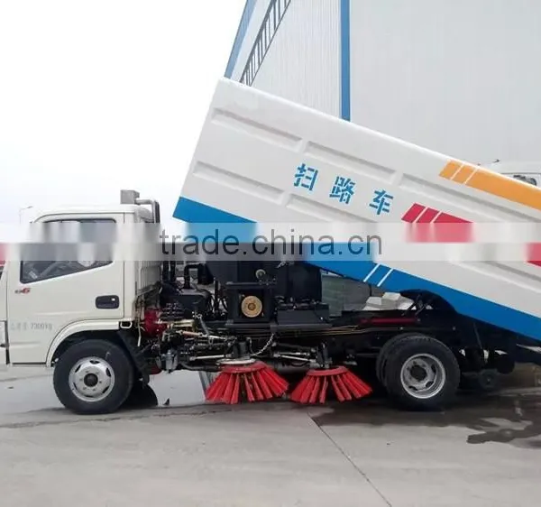 High Performance Dongfeng 4m3 Street Cleaning Truck photo-5