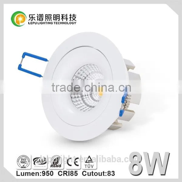 Innovative Dimmable Warm White 8w 13w Led Cob Recessed Downlight for Ceiling