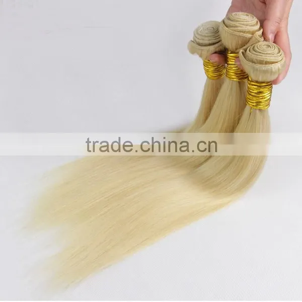 Top Quality Blonde 613 Hair Bundles Virgin Indian Hair Wholesale Price photo-6
