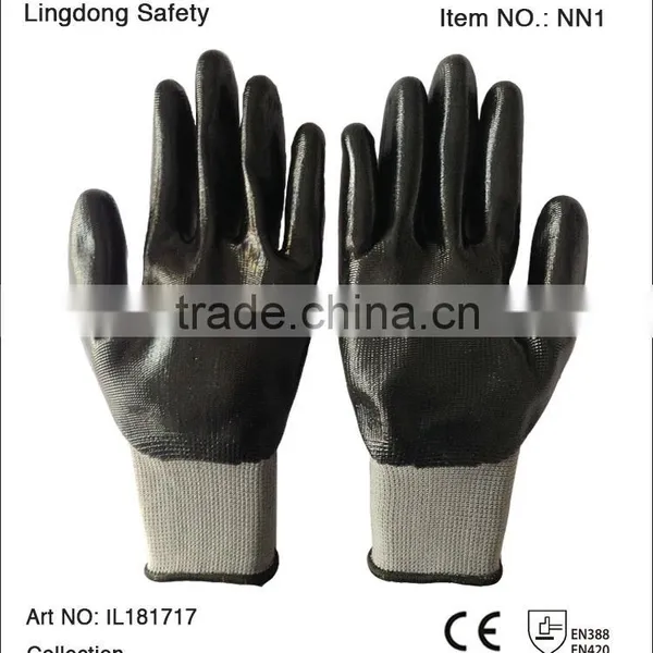 Nitrile Coated Gloves Safety Industrial Hand Gloves photo-3