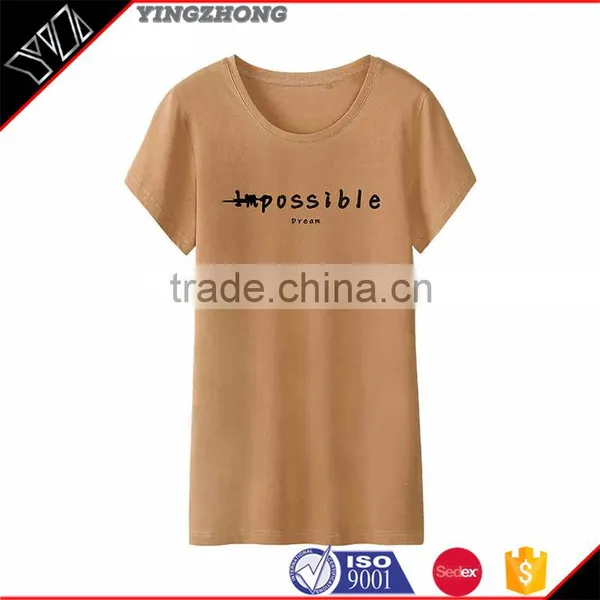 2016 Summer Korean New Fashion Print Cotton T Shirt Women, Cheap T Shirt photo-2