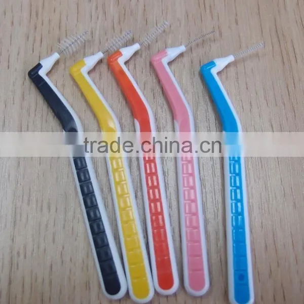 L Shape Adult Dental Disposable Interdental Brush photo-2