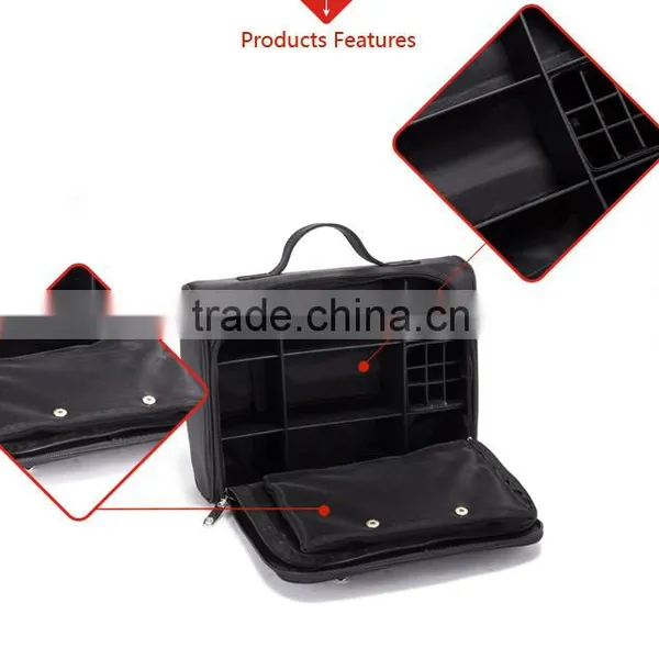 Lady Travel Convenient Portable Nylon Professional Makeup Bag photo-4