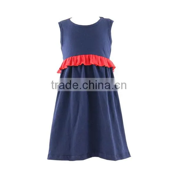 Bulk Wholesale Kids Clothing Baby Girl Dresses Children Boutique Clothing Baby Girls Dress Pure Cotton Dress photo-5