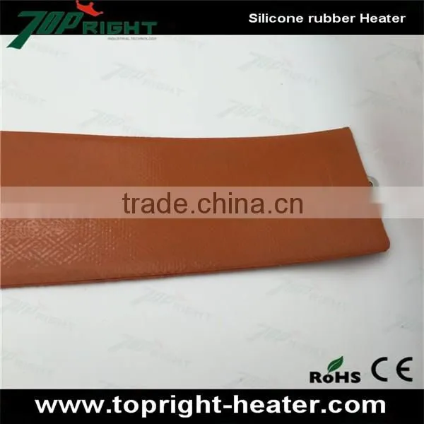 230v Electric Heating Drum Band Heater Silicone Rubber Pad Heater With Spring photo-6