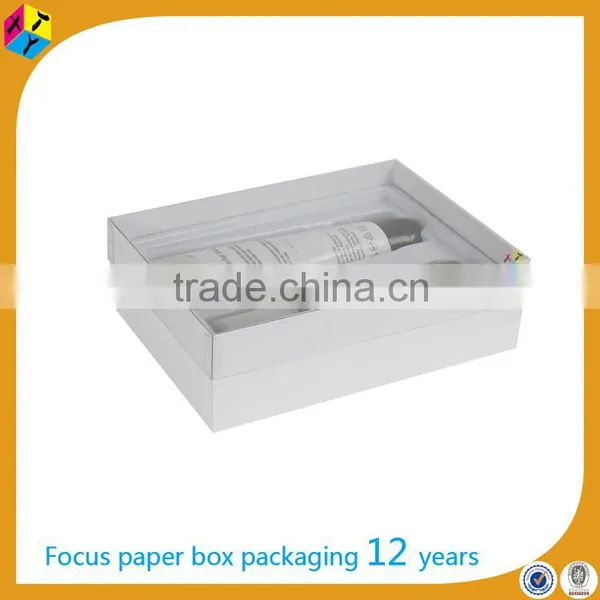 Cardboard Packaging With Pvc Window Cosmetic Paper Box photo-4