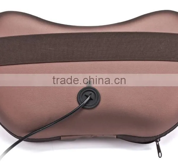 Travel Neck Messager Electric Pillow Case Car Seat and Home Electric Massage Pillow Cushion photo-3