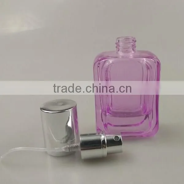 Perfume glass refillable perfume spray bottle