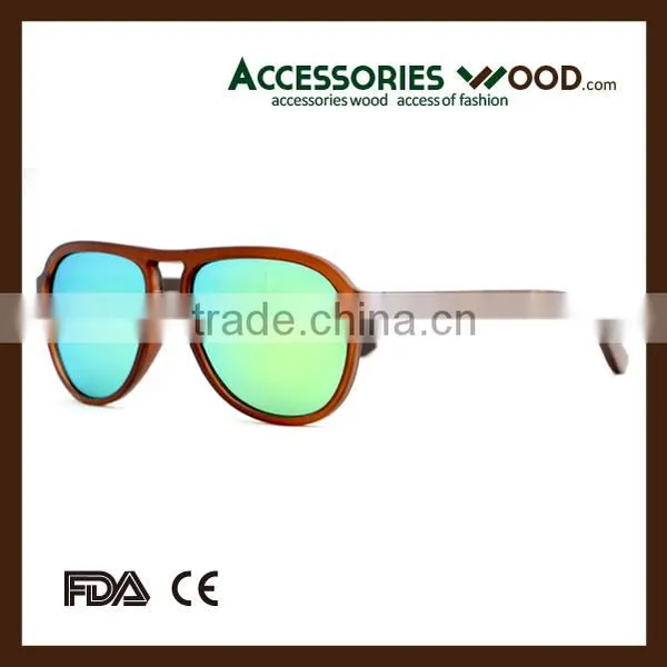 Handcrafted Bamboo & Wood Sunglasses Summer Sunglasses photo-2