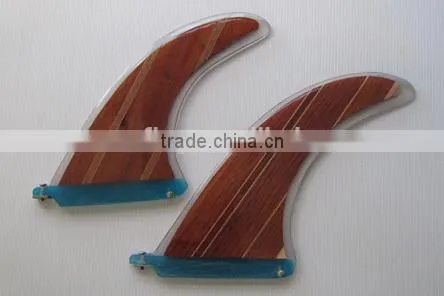 Colorful Design Swim Fins Surf Fins/wood Surfboard Fin