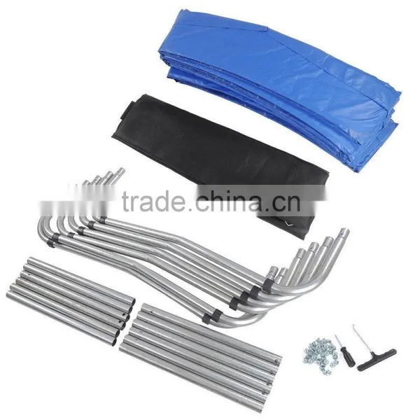 Best Sale 8ft Trampoline With Inside Enclosure,W-shaped Leg Trampoline photo-3