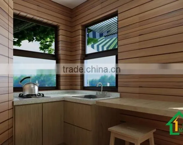 Cheap Prefab Houses With Galvanized Steel Base Prefab Smart House 3 Bedroom Villa photo-6