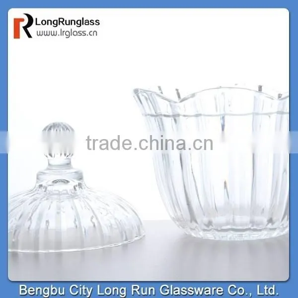 LongRun 180mm Mongolian Style Medium Glass Candy Dish photo-2