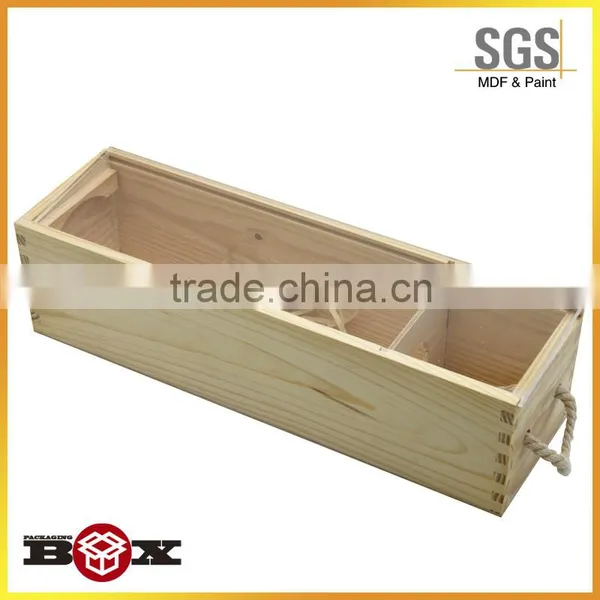 High Quality Luxury Wine Box Wooden Box the Latest Packaging photo-3