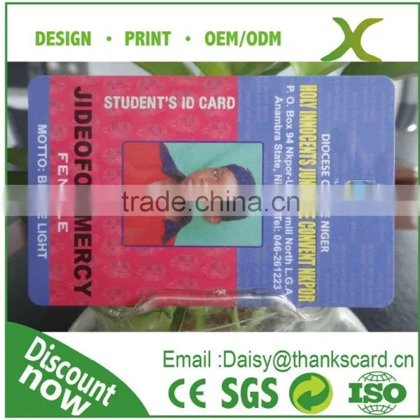 Free Design~~~!!! School Student ID Card/ Examination Card/ UV Fluorescent ID Card photo-3