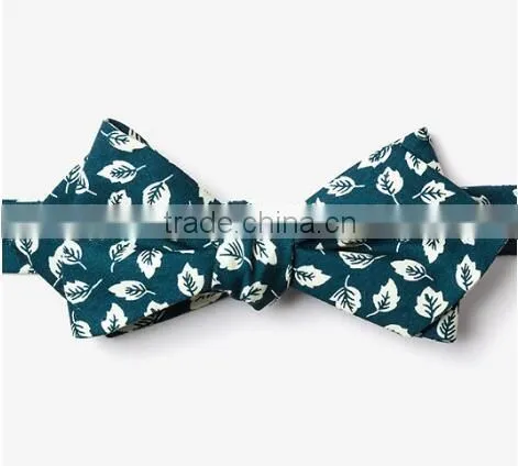 2016 Fashion Creative Design Custom Brand Cotton Printed Bow Tie for Man photo-4