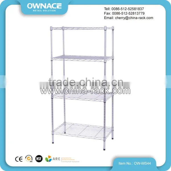 NSF Approval Adjustable Chrome Wire Home Storage Rack photo-2
