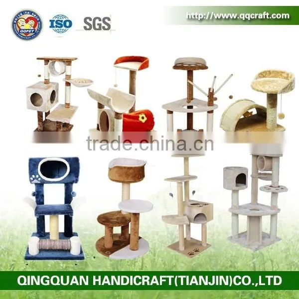 Bsci Cat Tree Manufacturer Hot Selling & High Quality Multi-level Cat Tree