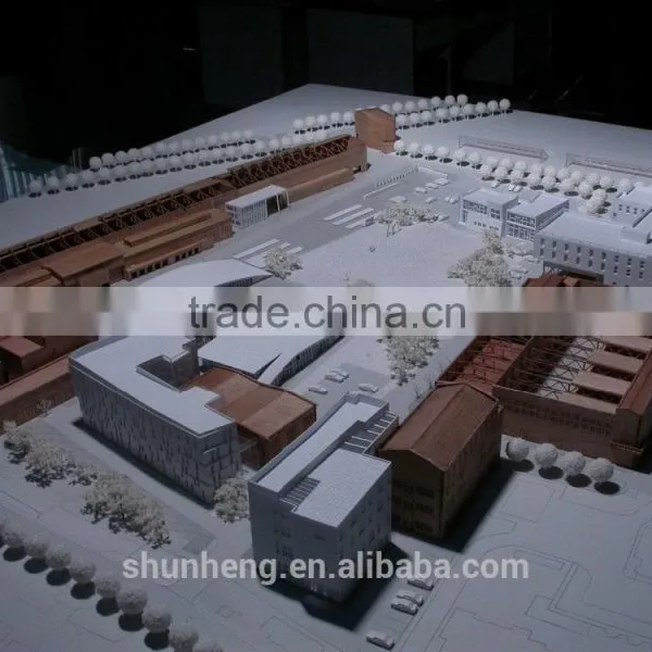 Sculpture Space and Exhibition Building Model Maquette photo-3