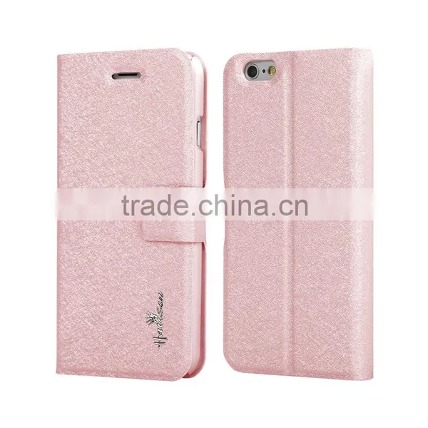 LZB Hot Selling Silk Grain Flip Leather Case for Samsung Galaxy A8 photo-5