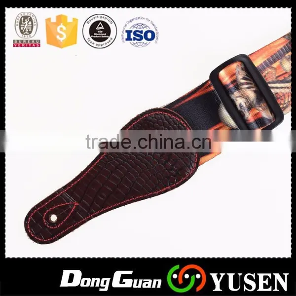 Factory Price Custom Polyester Promotional Guitar Strap photo-6