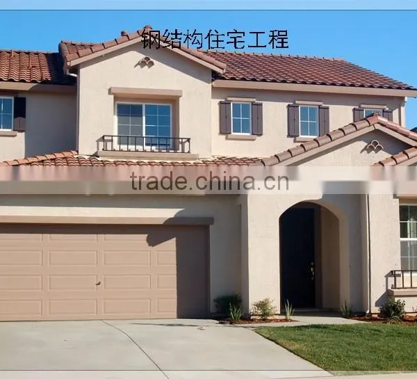 Good Quality Prebuilt Steel Structure Villa With Design
