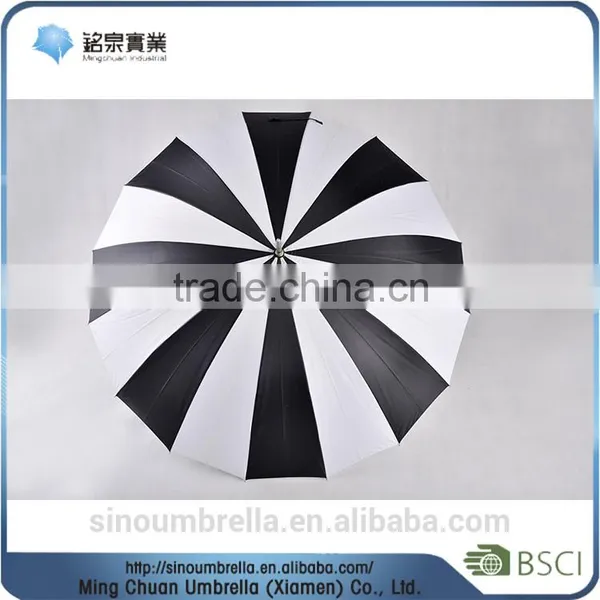 30"x 8 Ribs Fiberglass Automatic Promotional Golf Umbrella photo-2