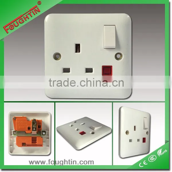 13 Amp Switched Socket With Light Wall Switch Socket