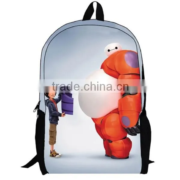 Popular Baymax Cartoon Children Backpack photo-4