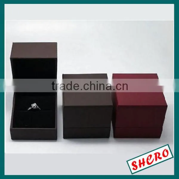 Fashion Small Red Paperboard Jewelry Box photo-5
