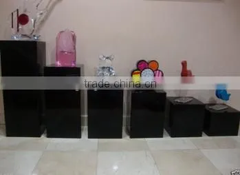 Acrylic Lucite Display Cube Pedestal Art Sculpture Stand photo-4