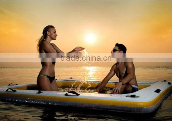 Air Deck/ 2016 New Design Inflatable Deck /Floating Platform / Inflatable Water Platform