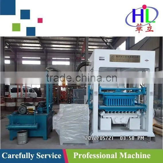 QT4-15B Hydraulic Adobe Paving Block Making Machine With PLC Control Cabinet Price photo-2