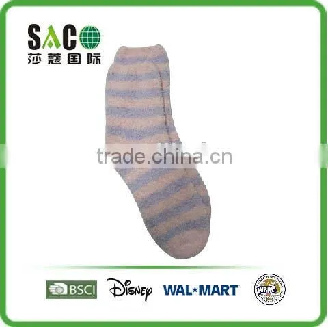 Colorful Stripe Colourful Fluffy Socks photo-3