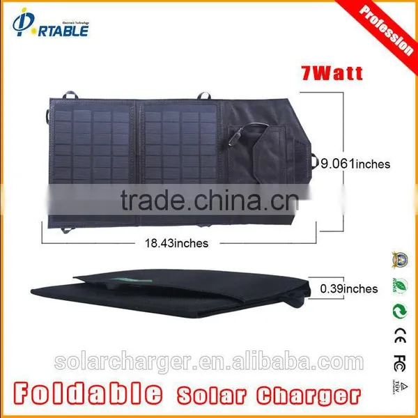7W Multifiuncational Solar Backup Mobile Charger for Any Phone With Inner Volatege Controller photo-3