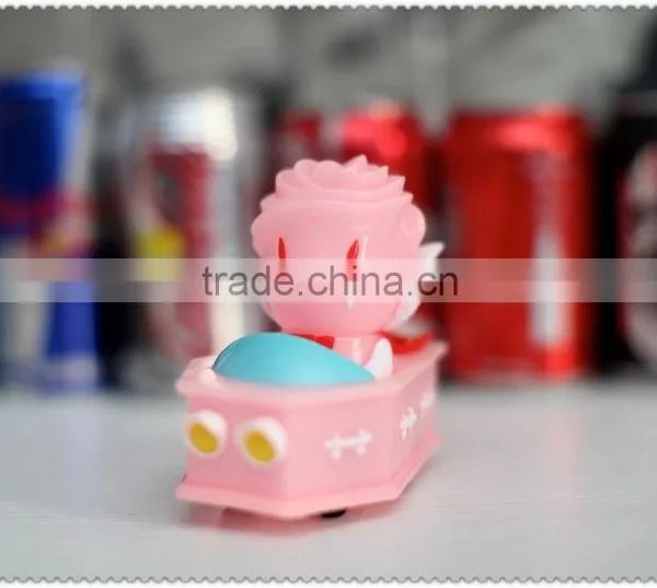 OEM PINK Rose Deliberate SUPER Vampire Mini Cartoon Vinyl Toys/Custom Kids Cute Vinyl Toys/Plastic Cartoon Vinyl Toys Factory photo-3