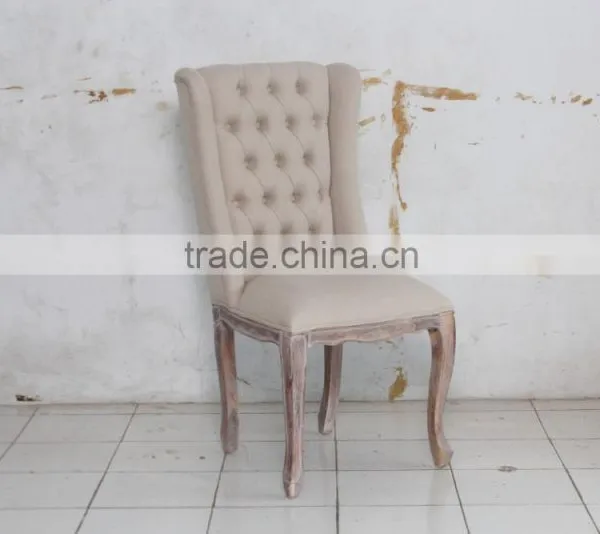 Reclaimed Teak Indonesia - Hampton Button Chair