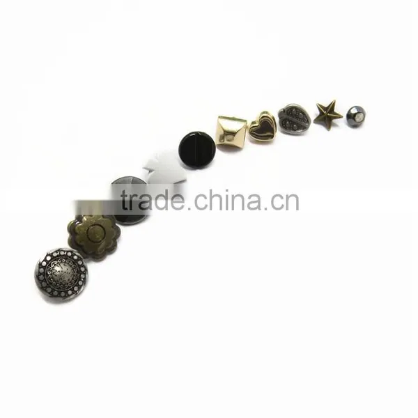 Sample Free 4mm Hollow Rivets Brass Gold Rivet photo-6