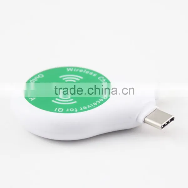 3-in-1 Qi Standard Wireless Charging Receiver For All Phones Models With 8-pin, Micro 5 Pin And Type-C Connectors photo-3