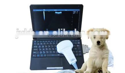 2016 High Quality Digital Laptop Vet Ultrasound Scanner Convex Linear Portable VET Ultrasound Machine for Sale