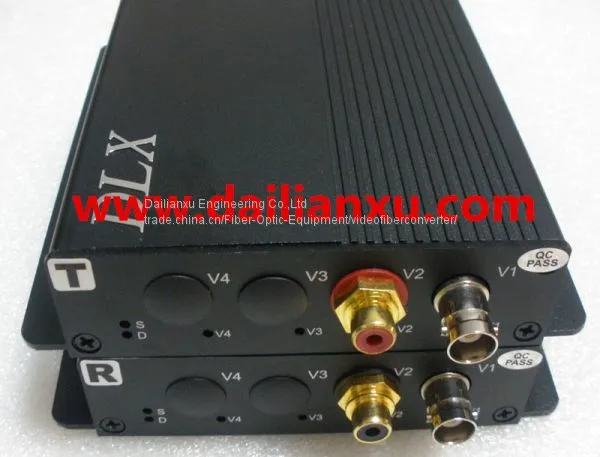 Analog Video+analog Audio Fiber Optical Transmitter and Receiver
