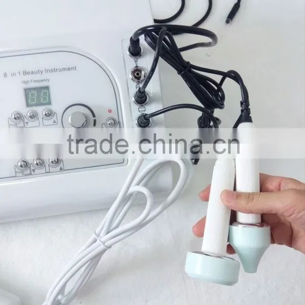 M: M801 8 in 1 Multifunctional Electonic Cautery Facial Galvanic Facial Machine Beauty Equipment photo-3