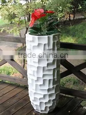 Luxury Top Quality Floating Bonsai Pot Fiberglass Plants Container and Flowers Pots photo-2