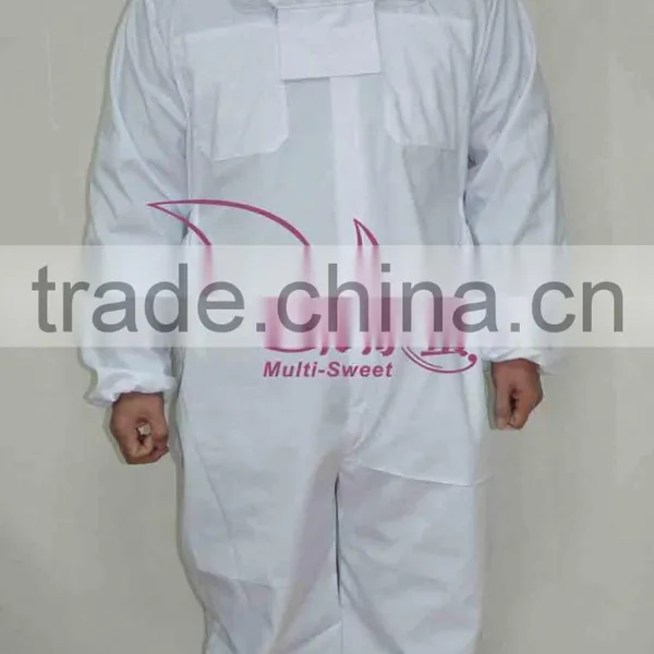 100% Cotton Beekeeping Coverall Hooded Bee Suits/beekeeping Suits photo-2